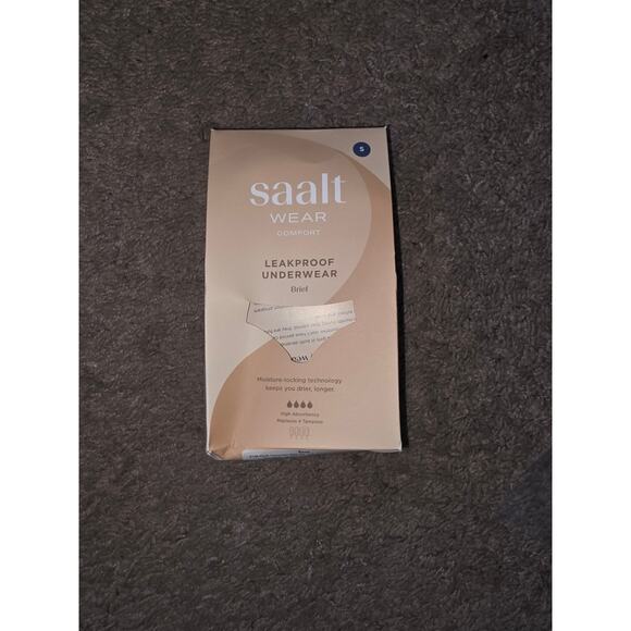 saalt Comfort Modal Brief Period Underwear  (S) - Picture 2 of 4
